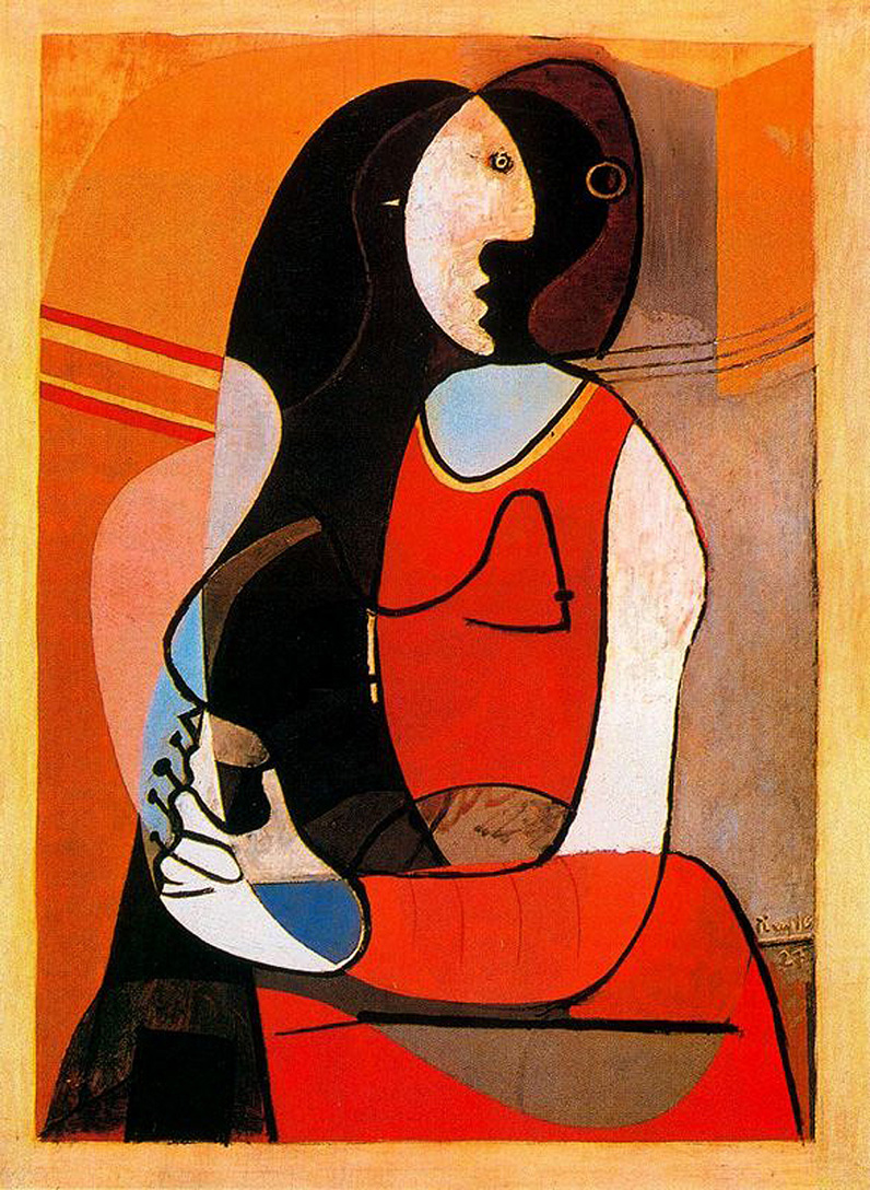 Picasso Seated woman 1927